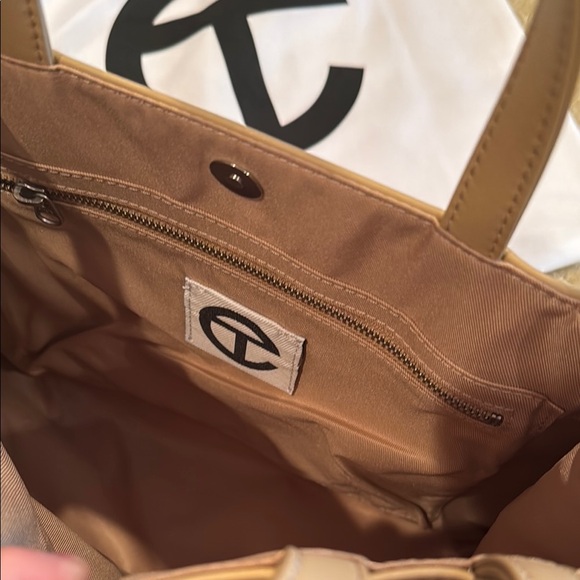 Telfar Medium Cream Shopping Bag